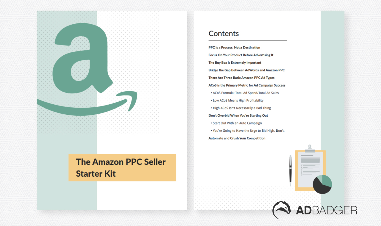 Amazon PPC Guide | Free Amazon PPC Starter Kit | Ad Badger